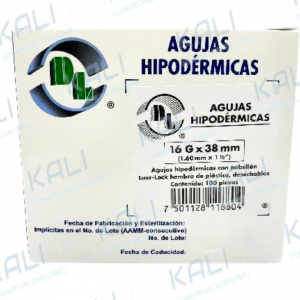 AGUJA HIPODERMICA DL