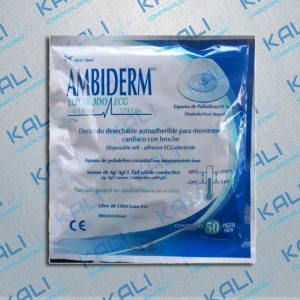 ELECTRODO ECG DESECHABLE ADULTO C/50 AMBIDERM