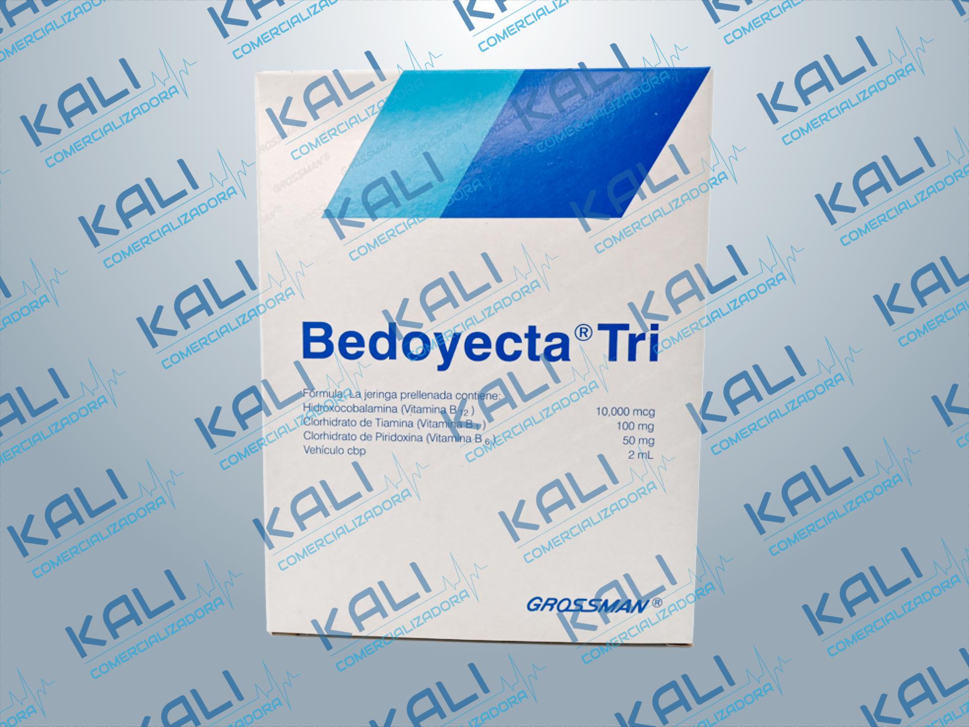 BEDOYECTA TRI 100MG/50MG/2ML C/5 AMP (HIDROXOCOBALAMINA/TIAMINA/PIROXIDINA)