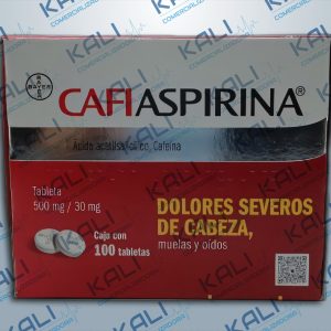 CAFIASPIRINA 100 TAB 500/30 MG (CAFEINA/ACIDO ACETILSALICILICO)
