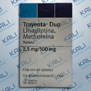 TRAYENTA DUO 60 TAB 2.5/500 MG (LINAGLIPTINA/METFORMINA)