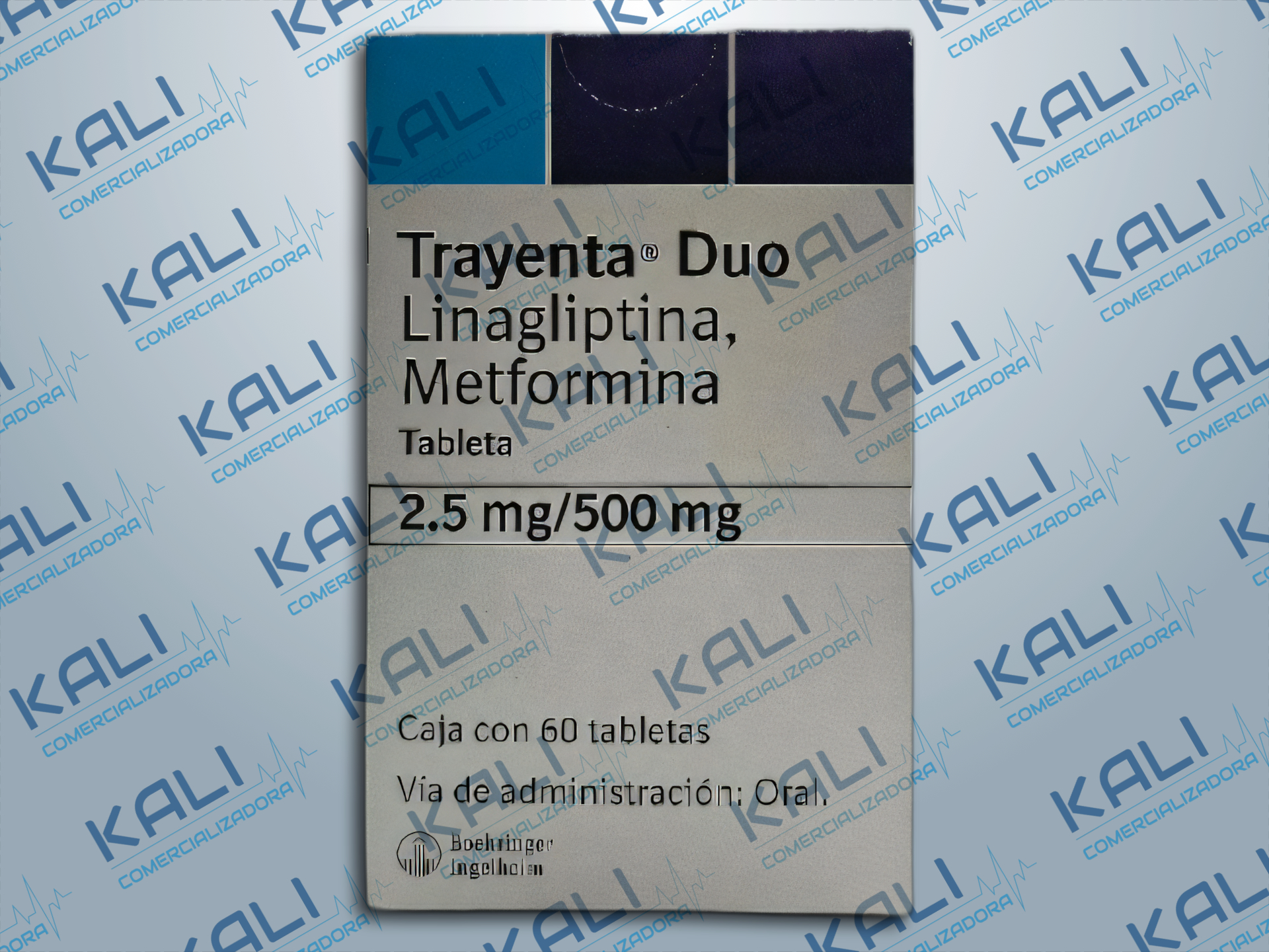 TRAYENTA DUO 60 TAB 2.5/500 MG (LINAGLIPTINA/METFORMINA)