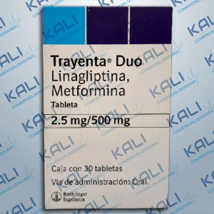 TRAYENTA DUO 30 TAB 2.5/500MG (LINAGLIPTINA/METFORMINA)