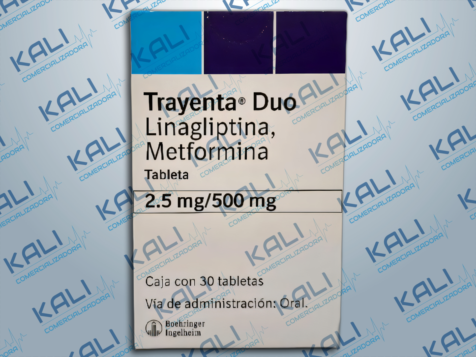 TRAYENTA DUO 30 TAB 2.5/500MG (LINAGLIPTINA/METFORMINA)