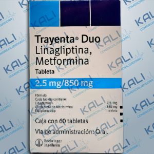 TRAYENTA DUO 2.5/850MG C/60 TAB (LINAGLIPTINA/METFORMINA)