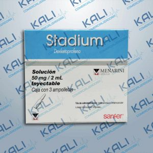 STADIUM 50MG/2ML SOL INY C/3 AMPOLLETAS (DEXKETOPROFENO)