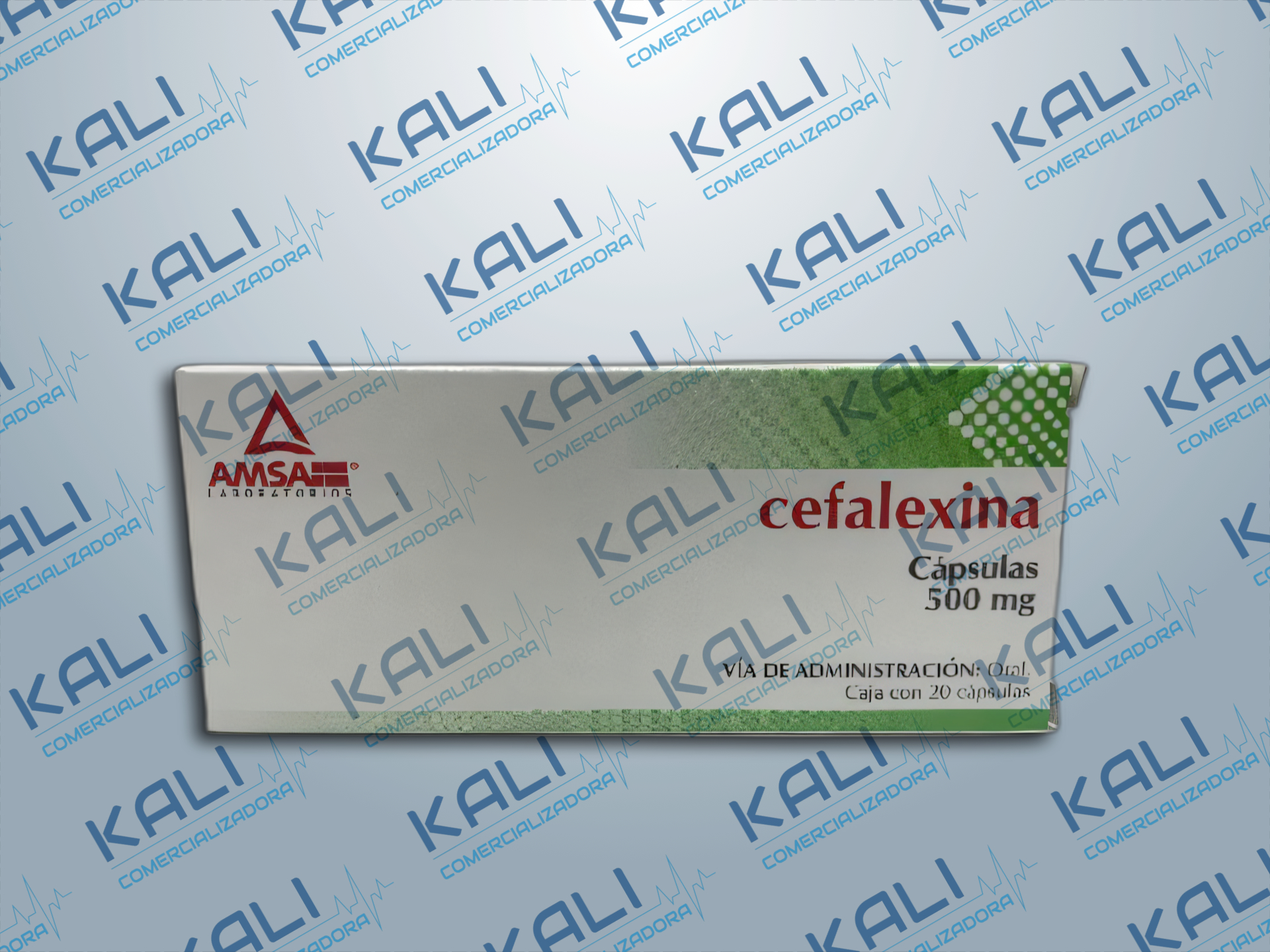 GI CEFALEXINA 500MG C/20 CAPS (AMSA)