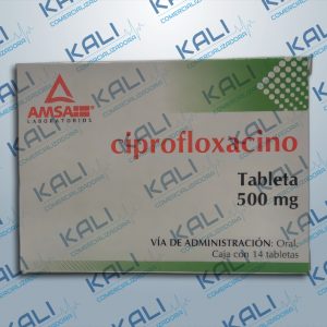 GI CIPROFLOXACINO 500MG C/14 TABLETAS (AMSA)