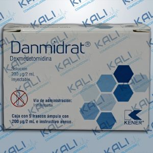 GI DEXMEDETOMIDINA 200MCG/2ML SOL INY C/5 AMP (DANMIDRAT)