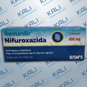GI NIFUROXAZIDA 400MG C/16CAPS (REXURDIR)