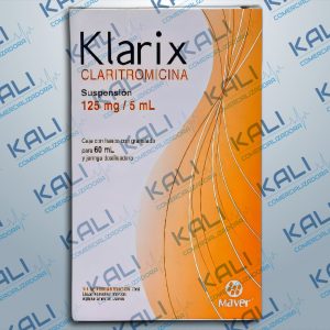GI CLARITROMICINA 125MG/5ML FCO C/60ML (KLARIX)