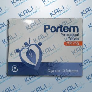 GI PARACETAMOL 750MG C/10 TABLETAS (PORTEM)