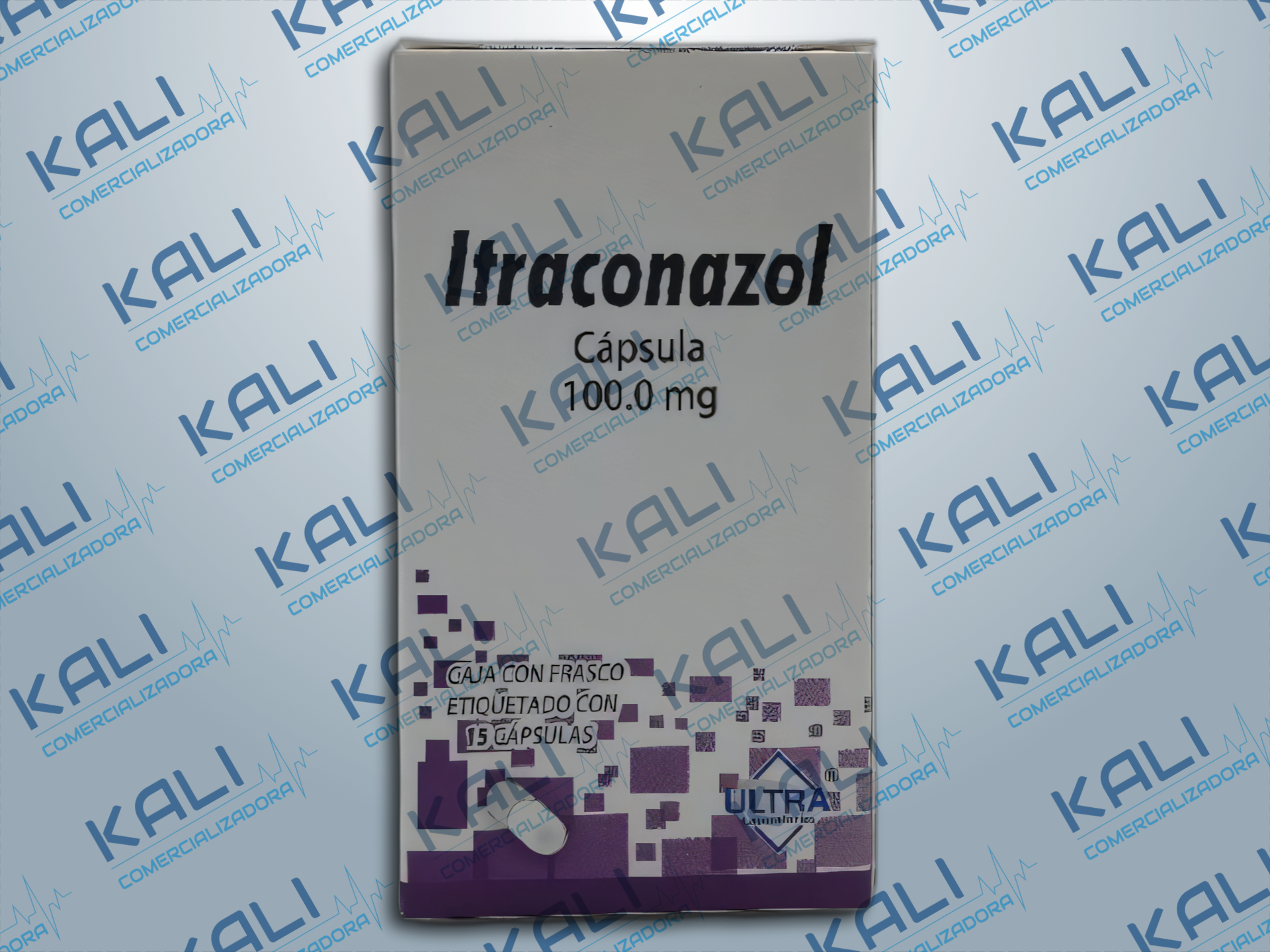 GI ITRACONAZOL 15 CAPS 100 MG ULTRA