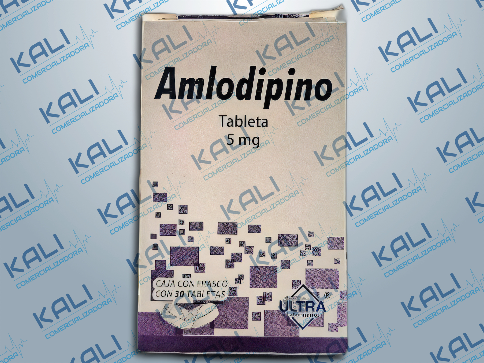 GI AMLODIPINO 5MG C/30 TAB (ULTRA)
