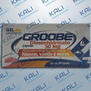 GI DIMENHIDRINATO 50MG C/24 CAP (GROOBE)