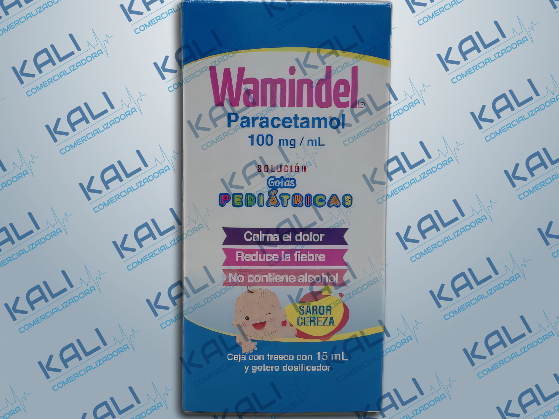 GI PARACETAMOL 100MG/ML GOT C/15ML (WAMINDEL)