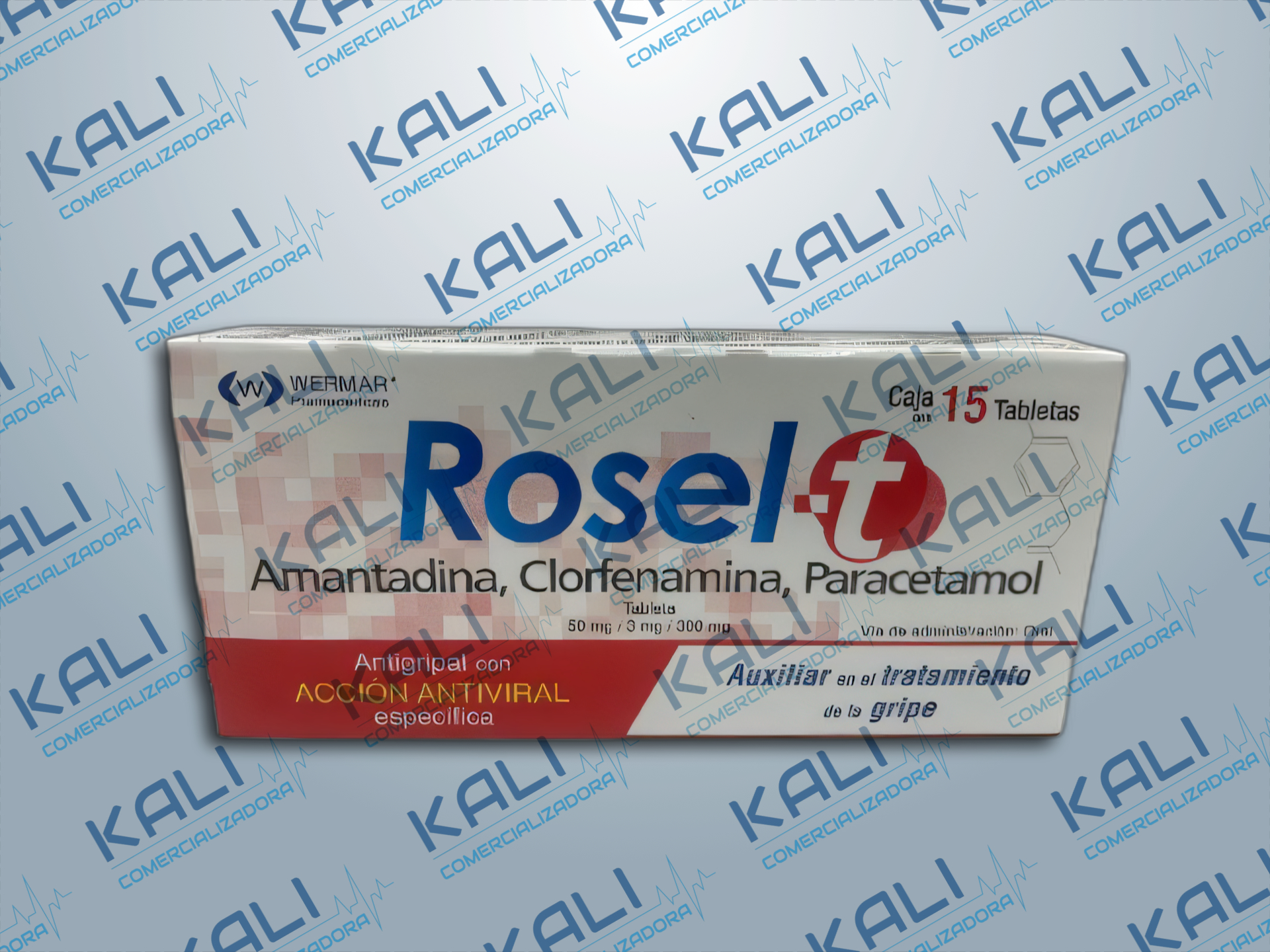 GI ROSEL T 15 TAB 300/50/3 MG