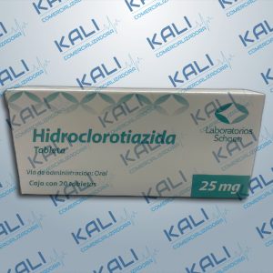 HIDROCLOROTIAZIDA 20 TAB 25 MG