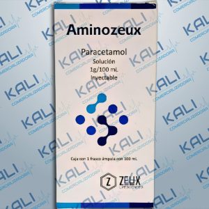 GI PARACETAMOL 1G/100ML SOL INY FCO AMP (AMINOZEUX)