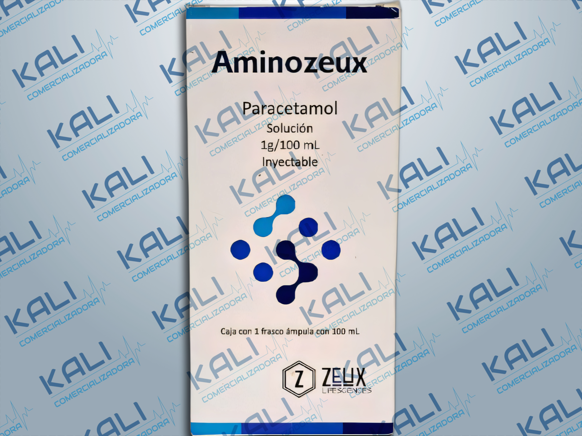 GI PARACETAMOL 1G/100ML SOL INY FCO AMP (AMINOZEUX)