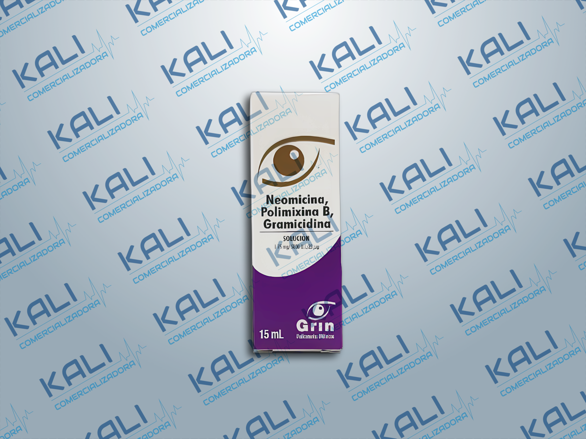 GI NEOMICINA,POLIMIXINA B,GRAMICIDINA SOL OFT 15ML (GRIN)
