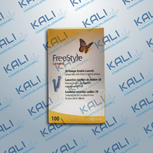LANCETAS CALIBRE 28 FREESTYLE C/100 PZAS