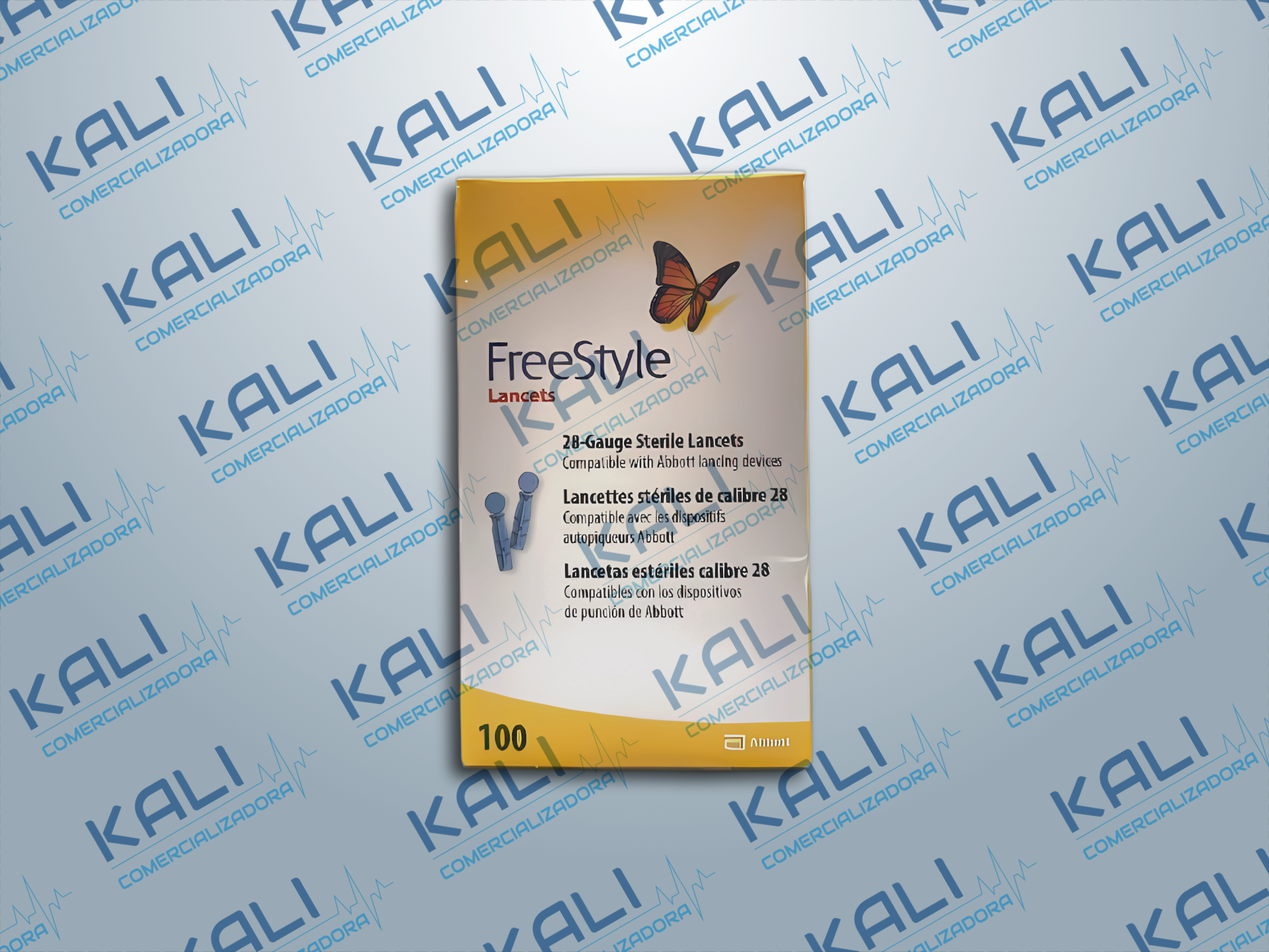 LANCETAS CALIBRE 28 FREESTYLE C/100 PZAS