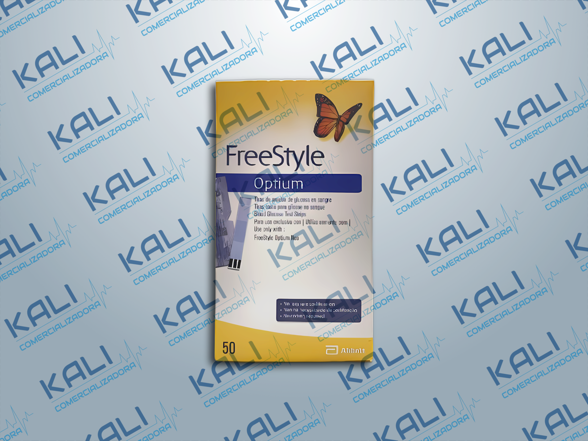 FREESTYLE OPTIUM TIRAS DE PRUEBA DE GLUCOSA
