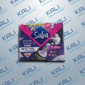 TOALLA SANITARIA NOCTU C/8 PZAS (TOALLAS FEM 1.00 PZA)