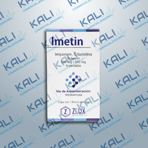 GI IMIPENEM,CILASTATINA 500MG/500MG SOL INY C/1 FCO AMP (IMETIN)