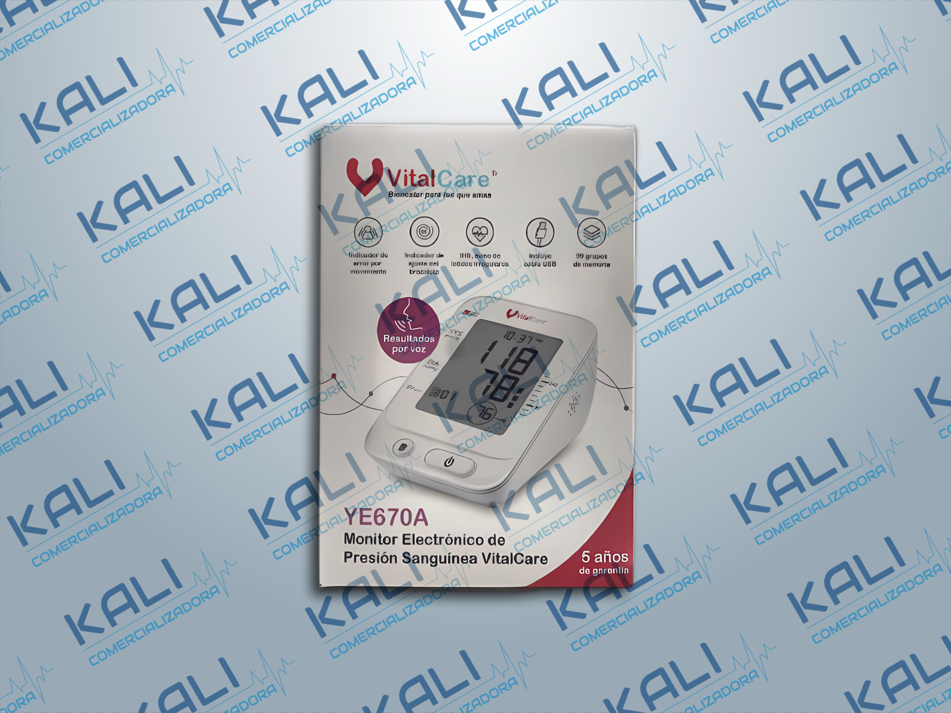 MONITOR ELECTRONICO DE PRESION SANGUINEA VITAL CARE