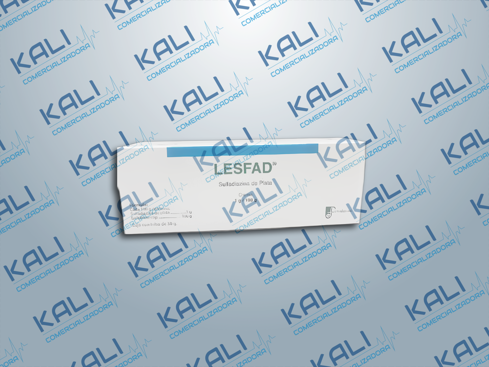 GI SULFADIAZINA DE PLATA 1G/100G CAJA C/TUBO DE 30G (LESFAD)