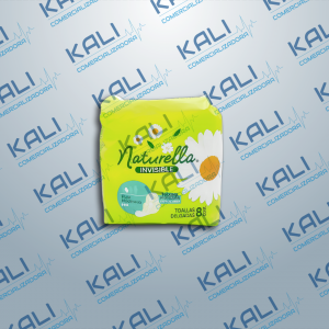 NATURELLA INVISIBLE TOALLA SANITARIA C/8 PZS