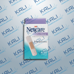 NEXCARE VENDITAS BASICAS TRANSPARENTES 19X72MM C/20 PZA