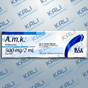 AMK 500MG/2 ML SOL INY C/1 AMP (AMIKACINA)
