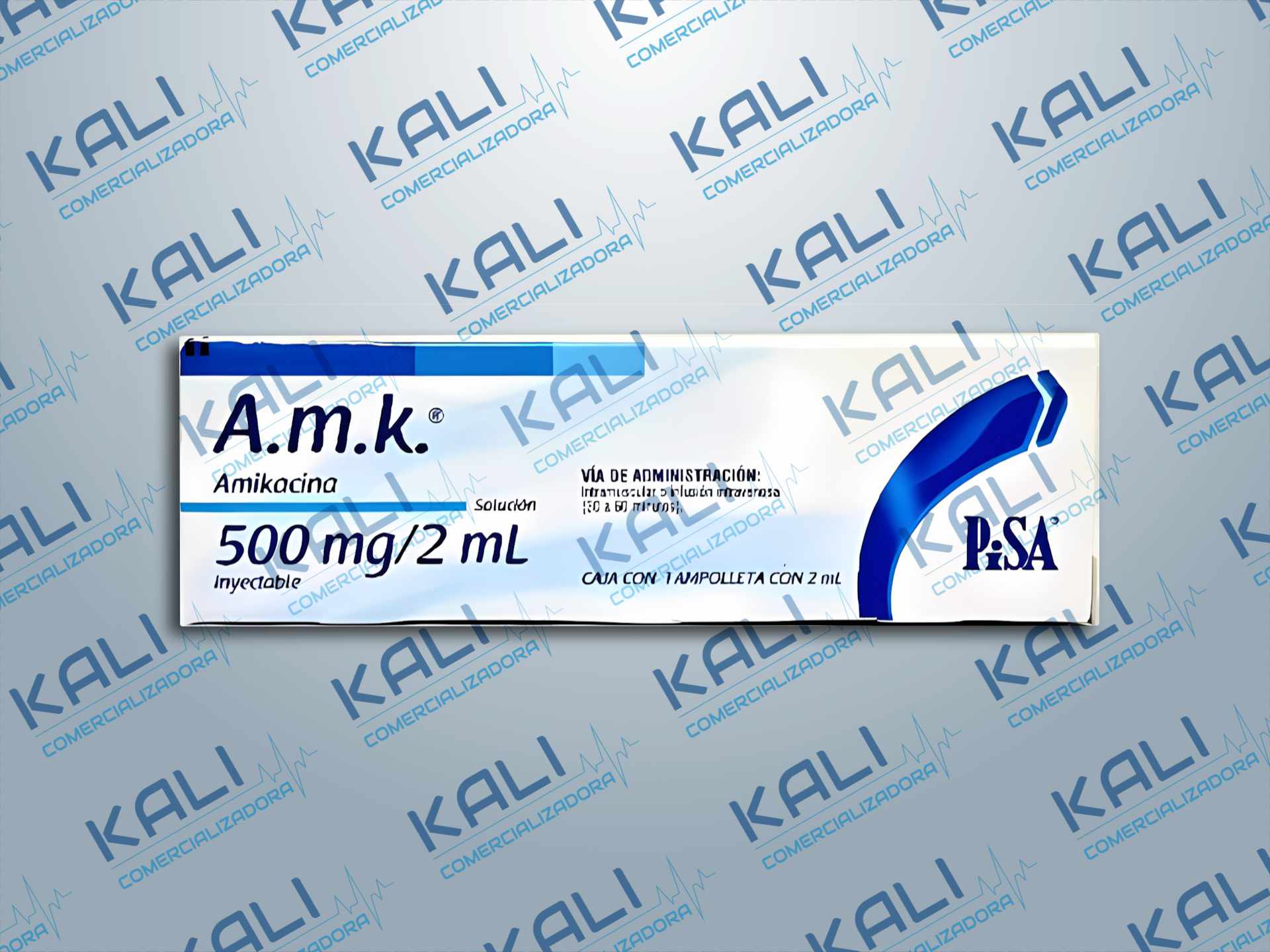 AMK 500MG/2 ML SOL INY C/1 AMP (AMIKACINA)