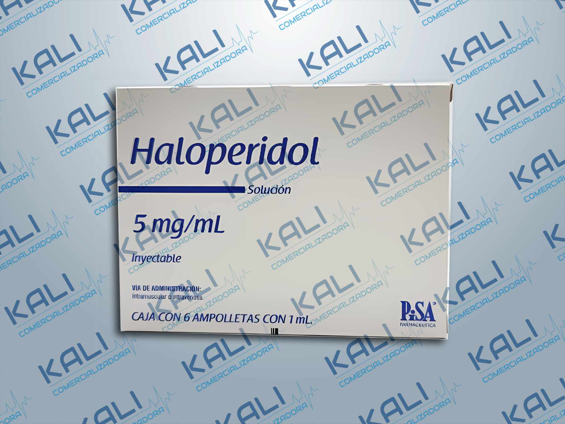 GI HALOPERIDOL 5MG/ML C/6 AMPOLLETAS (PISA)
