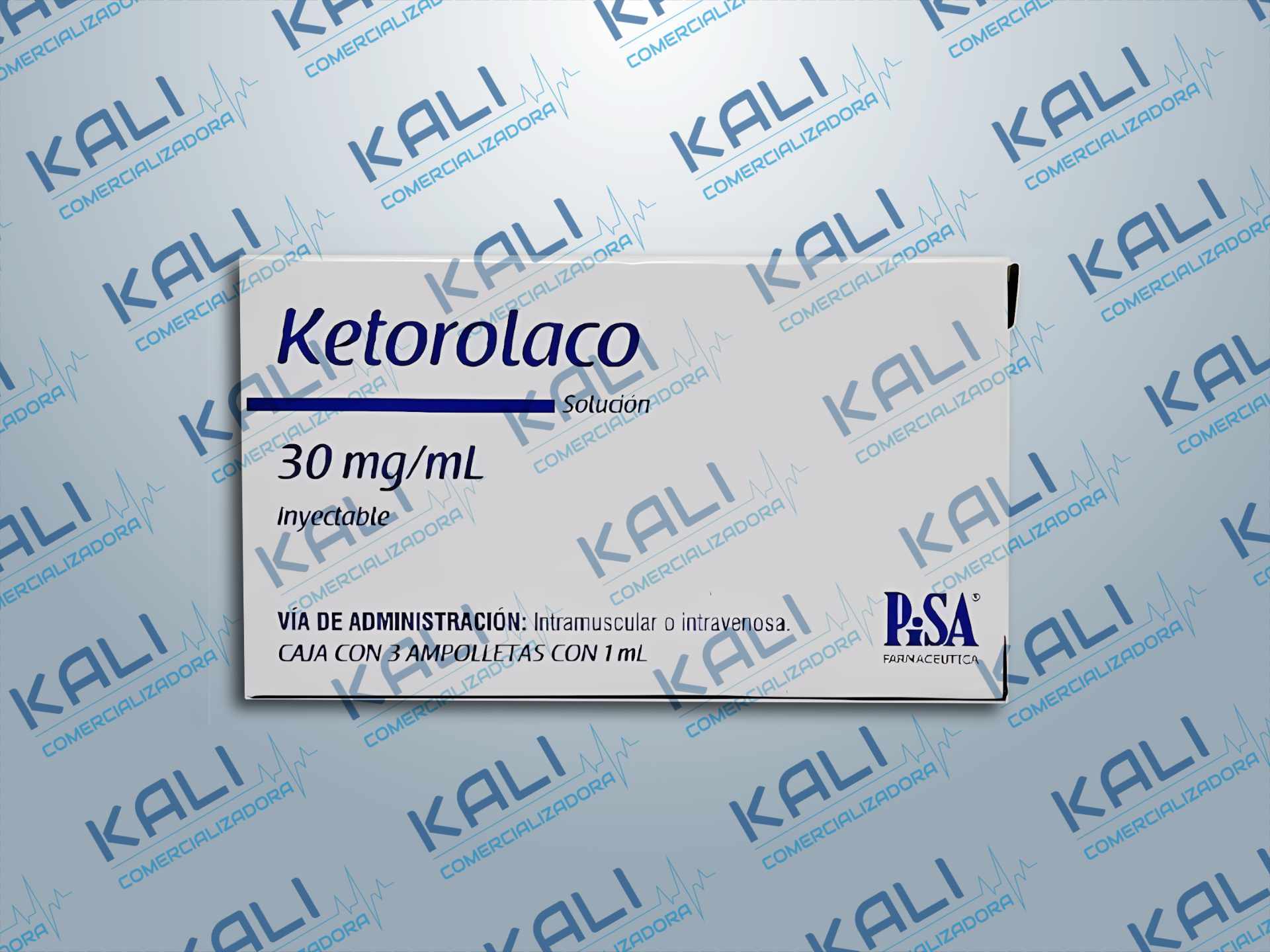 GI KETOROLACO 30MG/1ML SOL INY C/3 AMP (PISA)