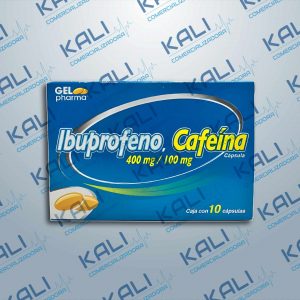 GI IBUPROFENO-CAFEINA 400/100MG C/10 CAPS