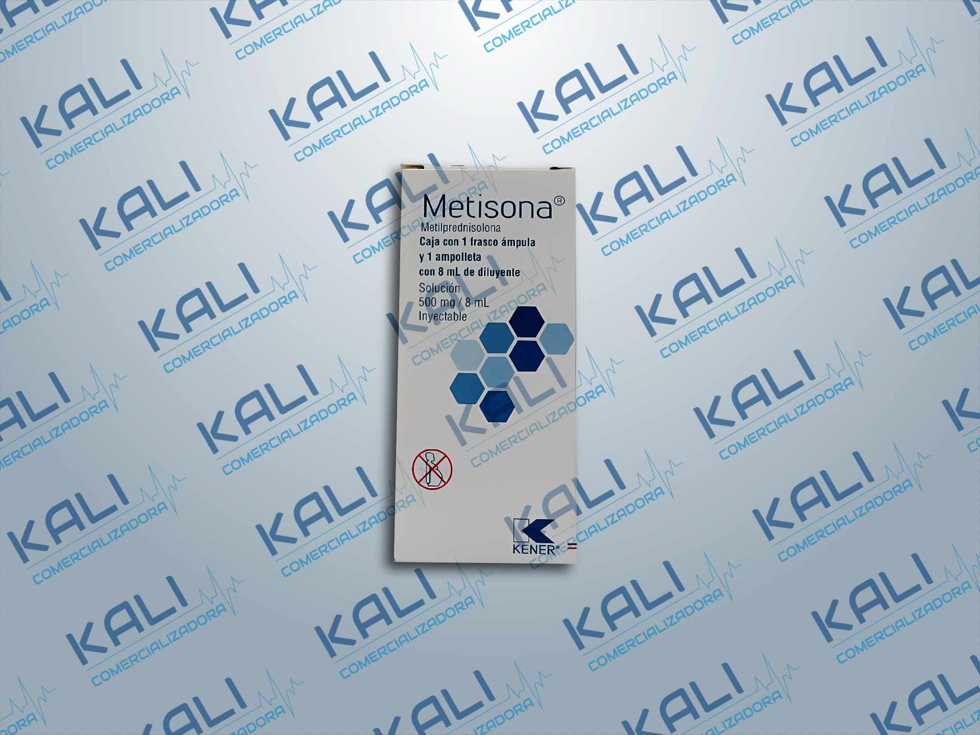 GI METILPREDNISOLONA 500MG/8ML C/1 FCO AMP SOL INY (METISONA)