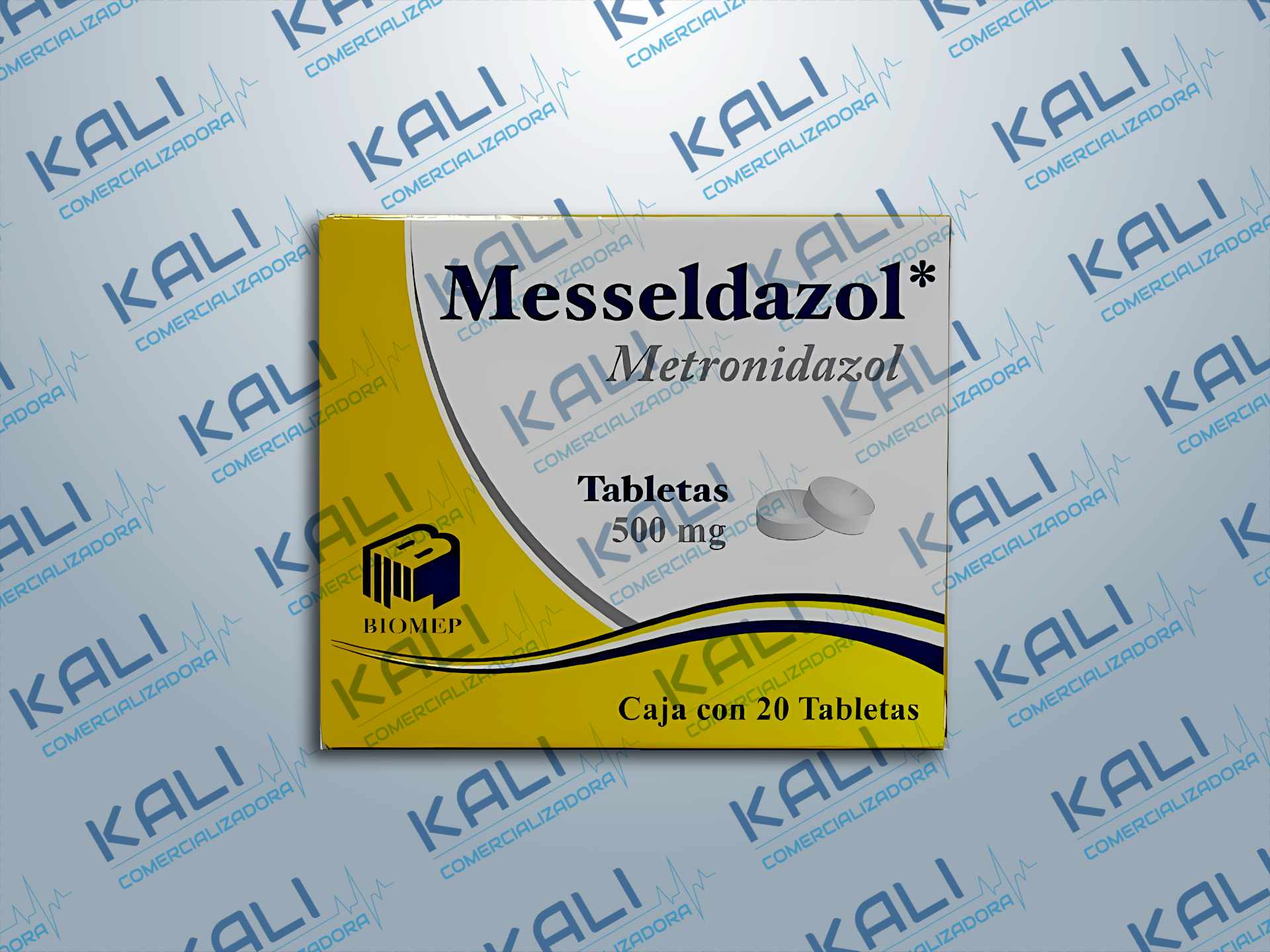 GI METRONIAZOL 500MG C/20 TAB (MESSELDAZOL)