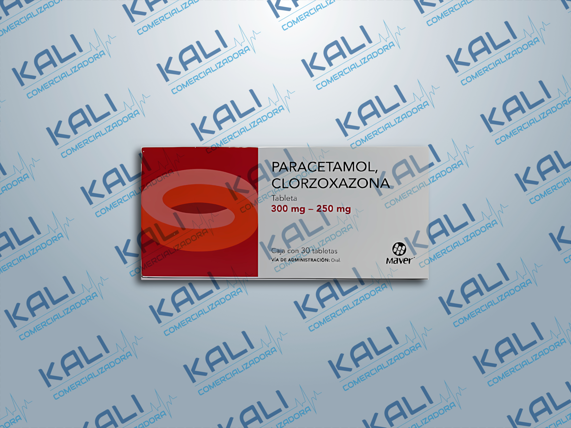 GI PARACETAMOL/CLORZOXAZONA 300MG/250MG C/30 TAB (MAVER)