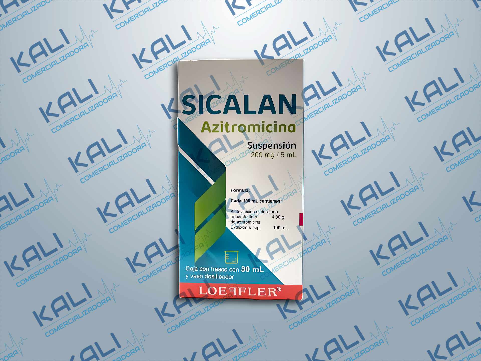 GI AZITROMICINA 4G SUSP 200MG/5ML 30ML (SICALAN)