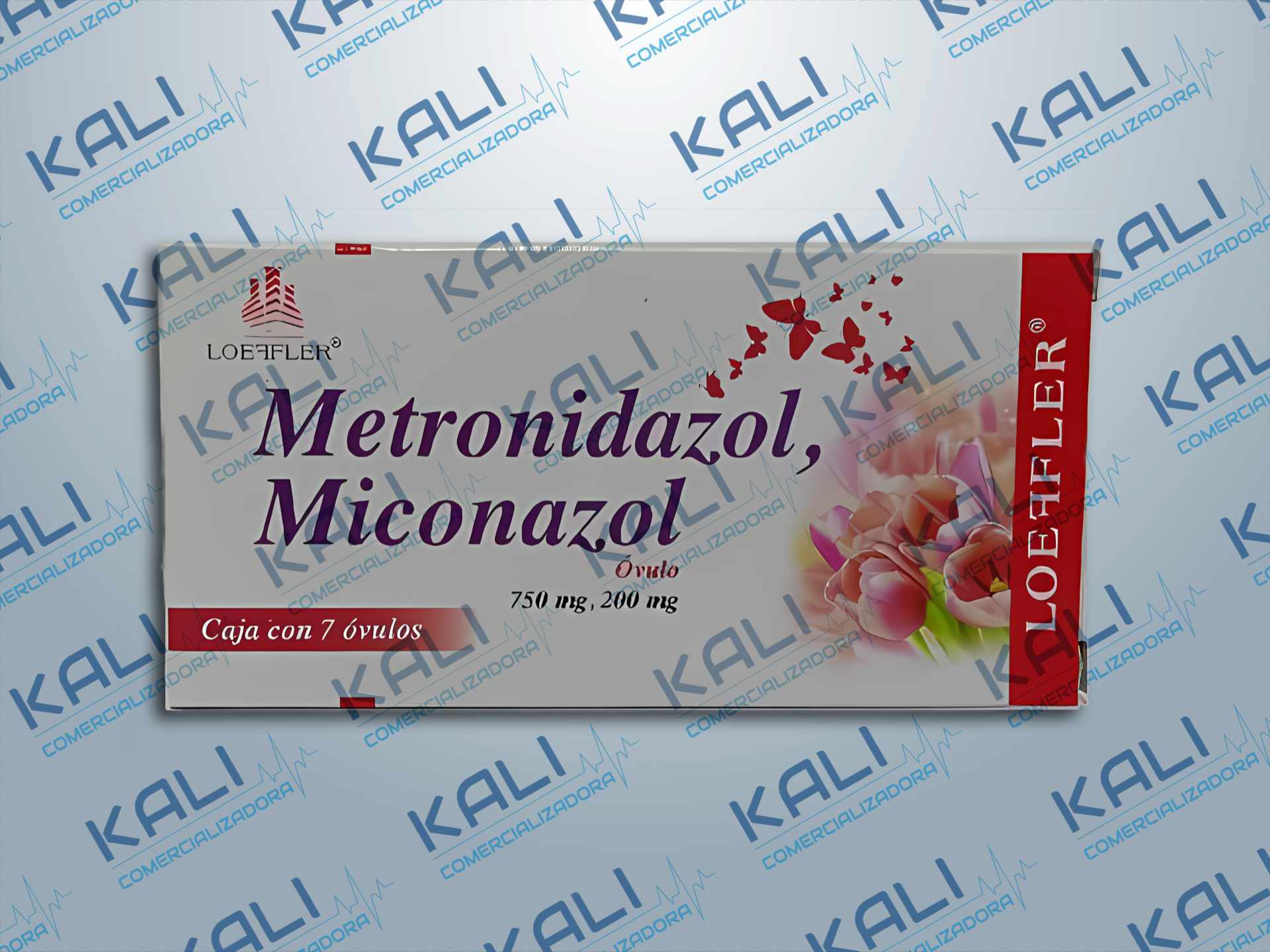 GI METRONIDAZOL/MICONAZOL 750MG/250MG C/7 OVULOS (LOEFFLER)