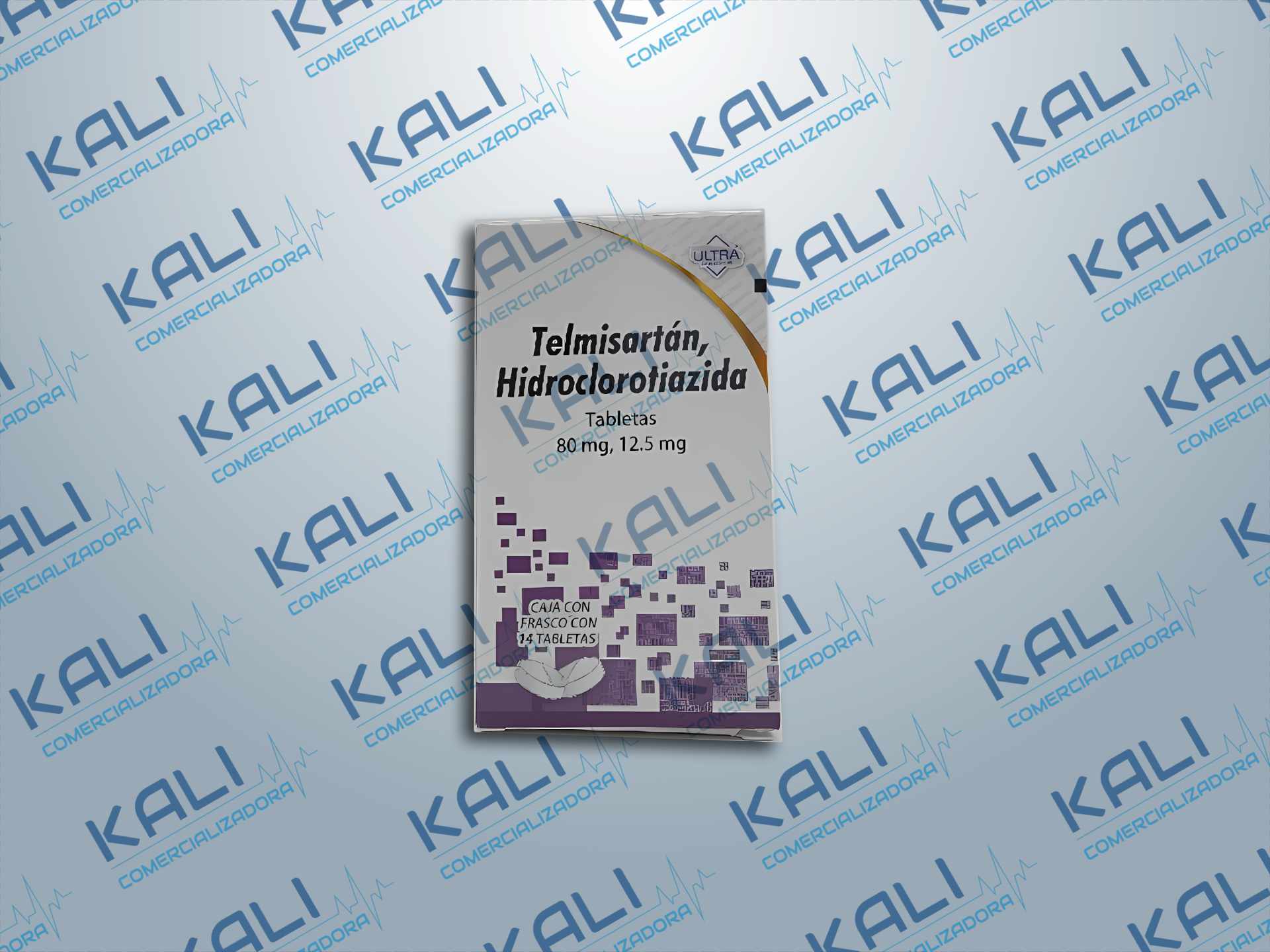 GI TELMISARTAN, HIDROCLO 80MG/12.5MG C/14 TAB (ULTRA)