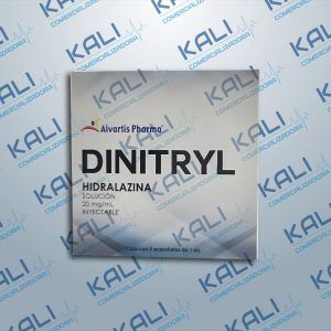 GI HIDRALAZINA 20MG/ML SOL INY C/5 AMP (DINITRYL)