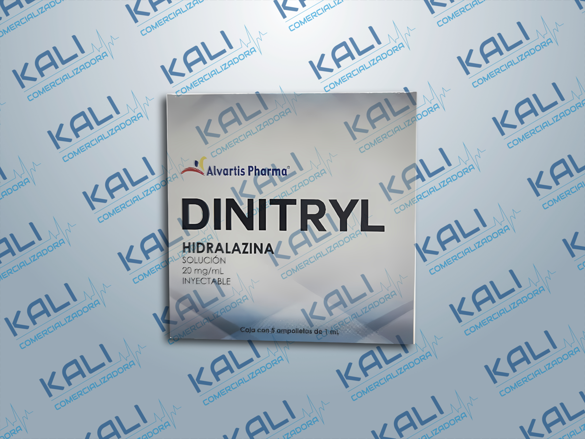 GI HIDRALAZINA 20MG/ML SOL INY C/5 AMP (DINITRYL)