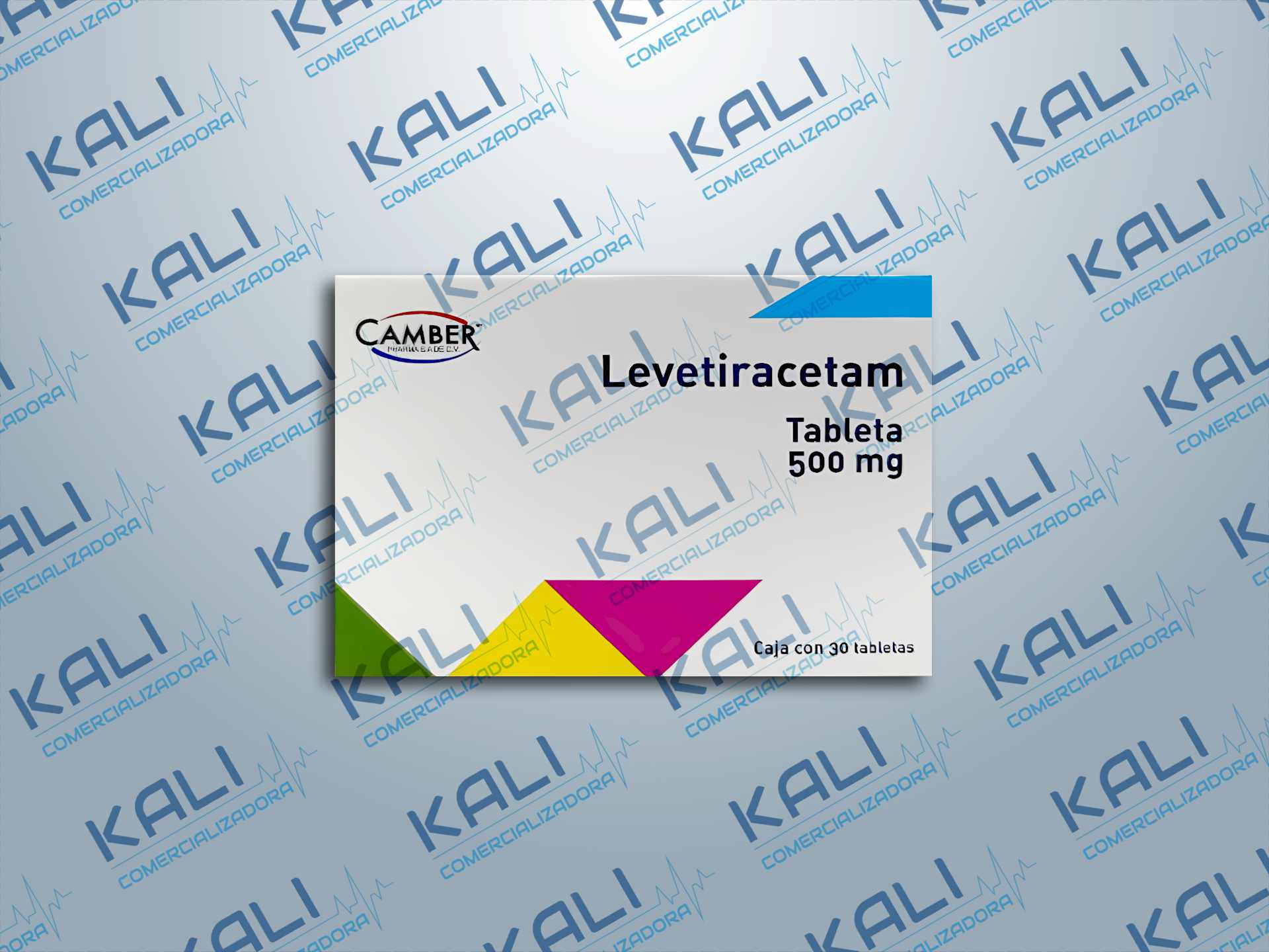 GI LEVETIRACETAM 500MG C/30 TABLETAS (CAMBER)