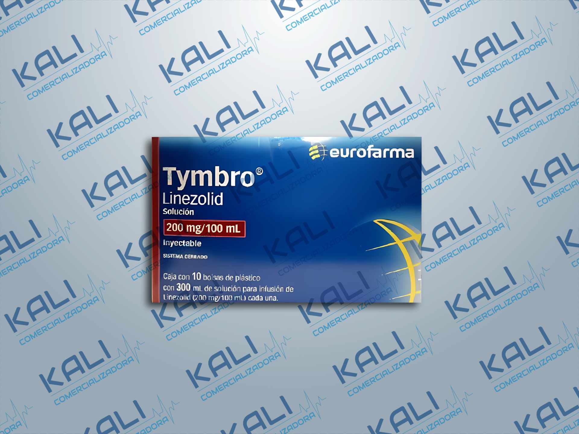 GI LINEZOLID 200MG/100ML SOL INY 300ML C/10 (TYMBRO)