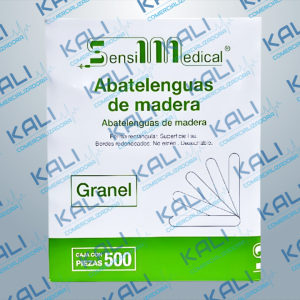 ABATELENGUAS DE MADERA CAJA C/500 PZAS (ABATELENGUAS 1.00 S/G)